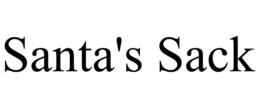 SANTA'S SACK trademark