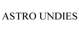 ASTRO UNDIES trademark