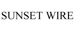 SUNSET WIRE trademark