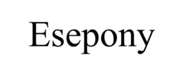ESEPONY trademark