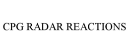 CPG RADAR REACTIONS trademark