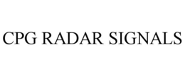 CPG RADAR SIGNALS trademark