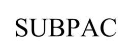 SUBPAC trademark