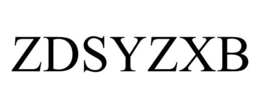 ZDSYZXB trademark