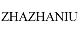 ZHAZHANIU trademark