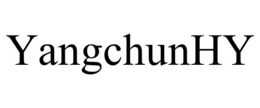 YANGCHUNHY trademark