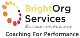 BRIGHTORG SERVICES ILLUMINATE. NAVIGATE. ACTIVATE. COACHING FOR PERFORMANCE trademark