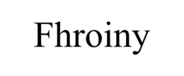 FHROINY trademark