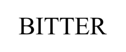 BITTER trademark
