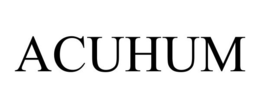 ACUHUM trademark