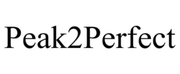 PEAK2PERFECT trademark