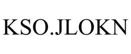 KSO.JLOKN trademark