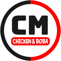 CM CHICKEN & BOBA trademark