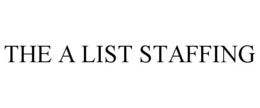 THE A LIST STAFFING trademark
