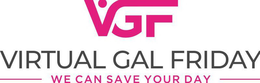 VGF VIRTUAL GAL FRIDAY WE CAN SAVE YOUR DAY trademark