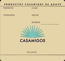 CASAMIGOS PRODUCTOS CASAMIGOS DE AGAVE PROYECTO CLASE CATEGORIA HECHO NUMERO EXCLUSIVO trademark