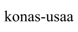 KONAS-USAA trademark