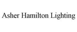 ASHER HAMILTON LIGHTING trademark