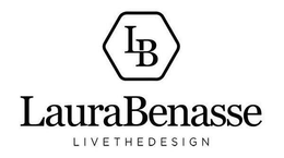 LB LAURA BENASSE LIVE THE DESIGN trademark