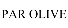 PAR OLIVE trademark