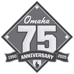 OMAHA 75 ANNIVERSARY 1950 2025 trademark