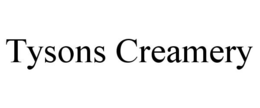 TYSONS CREAMERY trademark