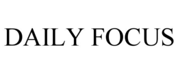DAILY FOCUS trademark