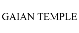 GAIAN TEMPLE trademark