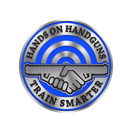 HANDS ON HANDGUNS TRAIN SMARTER trademark