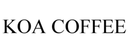 KOA COFFEE trademark
