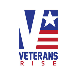 V VETERANS RISE trademark