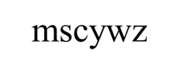 MSCYWZ trademark