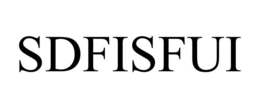 SDFISFUI trademark