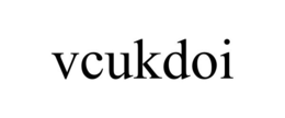VCUKDOI trademark