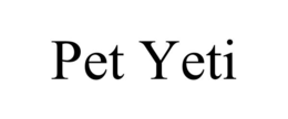 PET YETI trademark