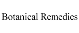 BOTANICAL REMEDIES trademark