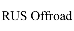 RUS OFFROAD trademark