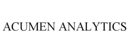 ACUMEN ANALYTICS trademark
