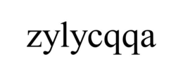 ZYLYCQQA trademark