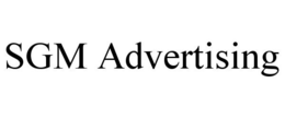 SGM ADVERTISING trademark