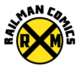 RAILMAN COMICS RM trademark