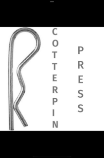 COTTERPIN PRESS trademark