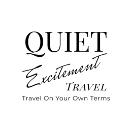 QUIET EXCITEMENT TRAVEL TRAVEL ON YOUR OWN TERMS trademark