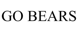 GO BEARS trademark