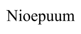 NIOEPUUM trademark