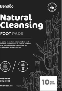 BANDOO NATURAL CLEANSING FOOT PADS trademark