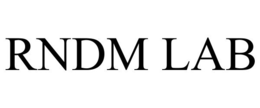 RNDM LAB trademark