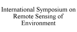 INTERNATIONAL SYMPOSIUM ON REMOTE SENSING OF ENVIRONMENT trademark