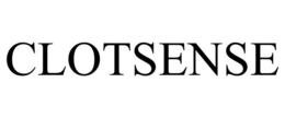 CLOTSENSE trademark