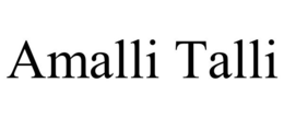 AMALLI TALLI trademark